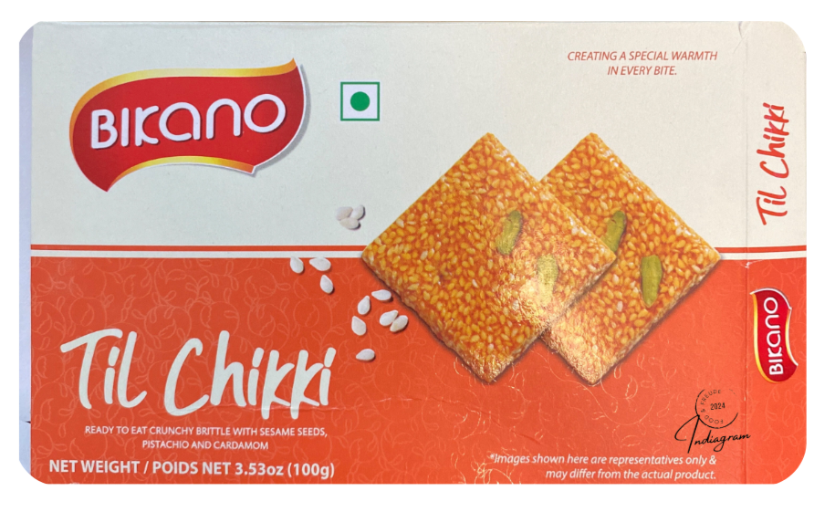 BIKANO SESAME RIEGEL (CHIKKI) – 100 g