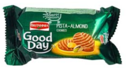 BRITANNIA GOOD DAY ( Rich Pistachio&Almond) - 75gm