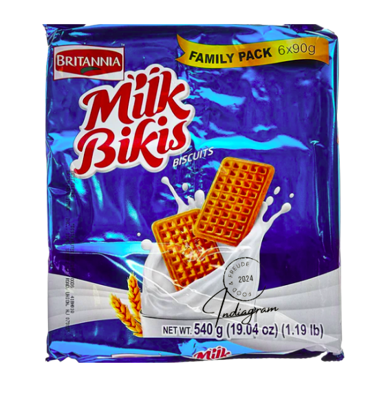 BRITANNIA MILK BIKIS (FAMILY PACK) - 540gm