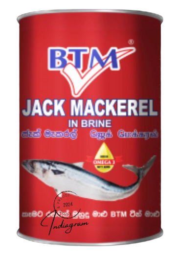 BTM MACKEREL IN BRINE - 425g