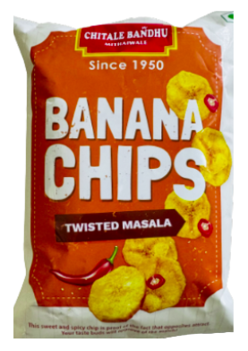 CHITALE BANANA CHIPS (TWISTED MASALA) - 200g