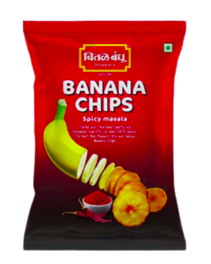 CHITALE BANANA CHIPS (SPICY MASALA) - 200g