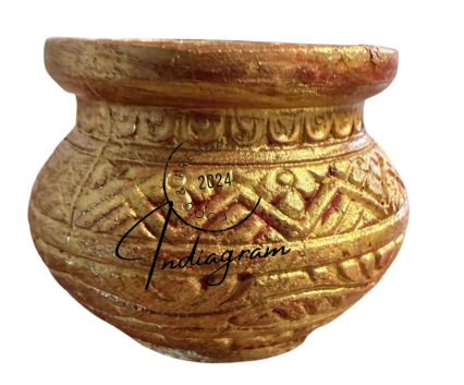 CLAY DIYA MEDIUM -2 Pcs.