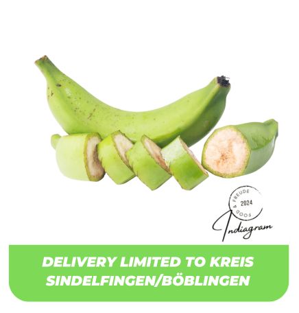 FRESH GREEN CURRY BANANA - 500gm