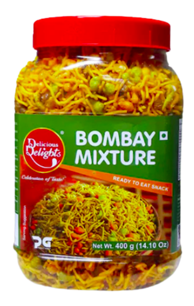 DELICIOUS DELIGHTS - BOMBAY MIXTURE - 400gm