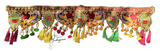 DIWALI FANCY CLOTH TORAN-PEACOCK WITH TRADITIONAL CRAFT
