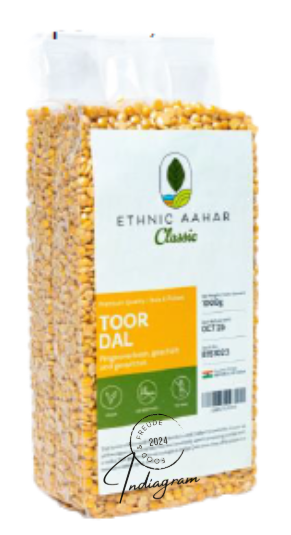 ETHNIC AAHAR TOOR DAL - 1Kg