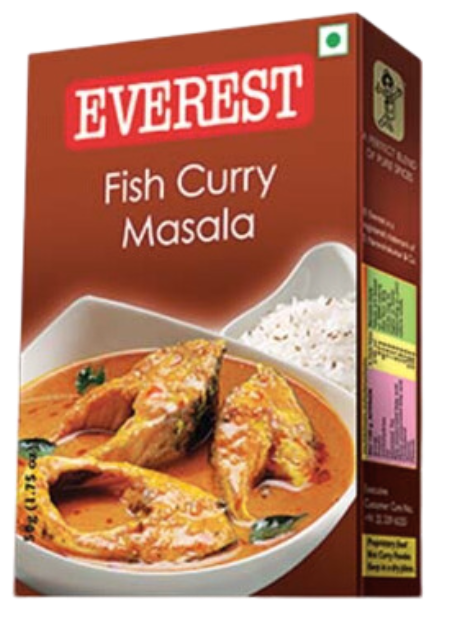 EVEREST FISCH CURRY MASALA - 50g