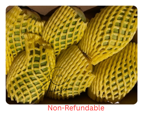 FRESH INDIAN KESAR MANGO BOX - (6Pcs)