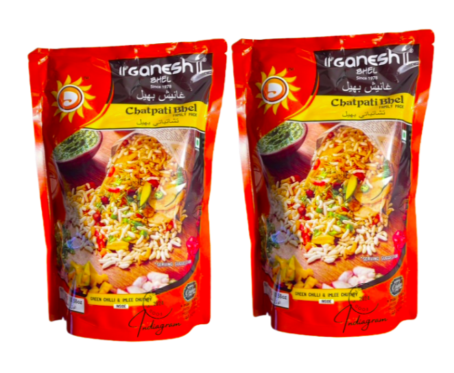 GANESH BHEL FAMILY PACK - 300gm X 2