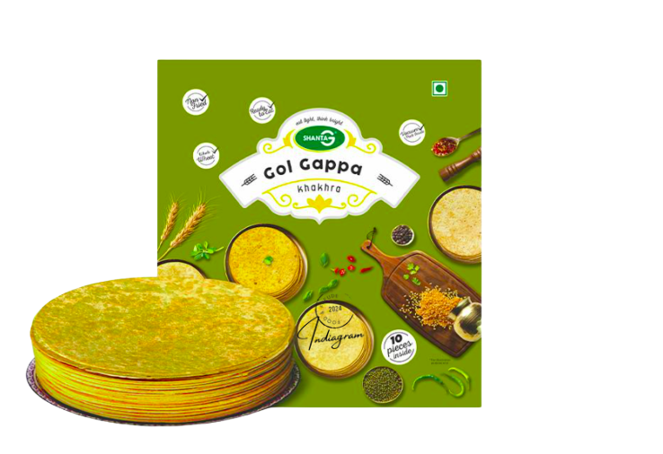ShantaG - GOL GAPPA KHAKHRA - 200gm