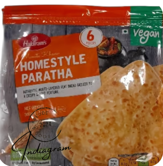 HALDIRAM HOMESTYLE PARATHA (VEGAN) - 360gm