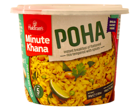 HALDIRAM RTE POHA - CUP 80g