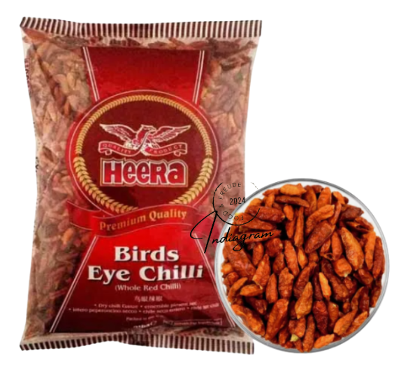 HEERA CHILLI WHOLE  (BIRD EYE) - 200gm