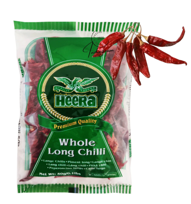 HEERA CHILLI WHOLE LONG - 200gm