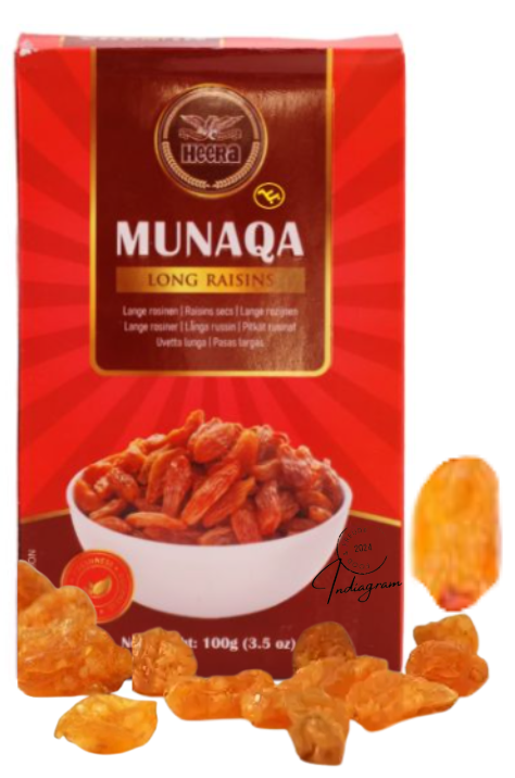 HEERA MUNAQA (LONG RAISINS WITH SEEDS) - 100gm