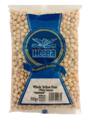 HEERA WHOLE YELLOW PEAS - 500gm