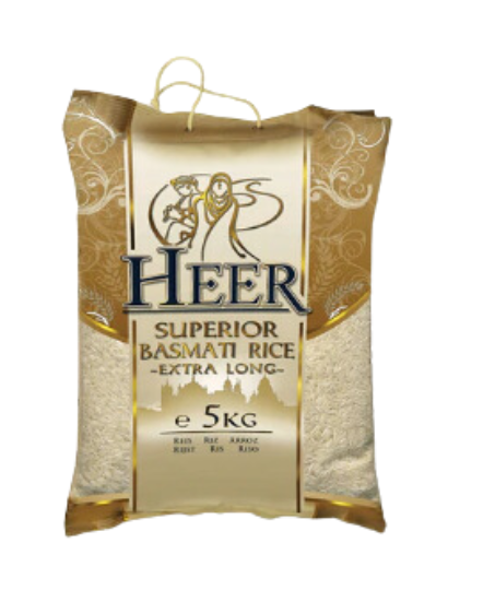 HEER SUPERIOR BASMATI REIS - Extra lang - 5kg