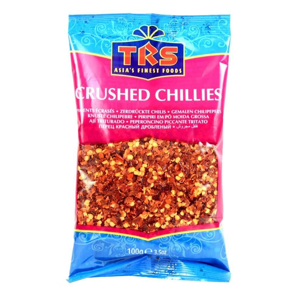 TRS ZERKLEINERT CHILI - 100gm