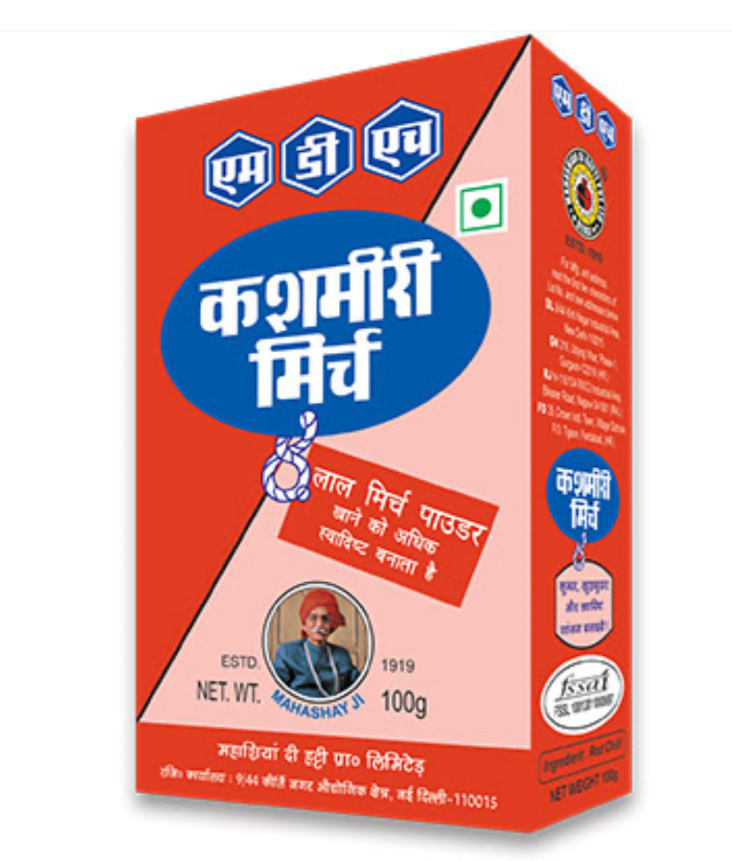 MDH KASHMIRI MIRCH (Chili) - 100gm