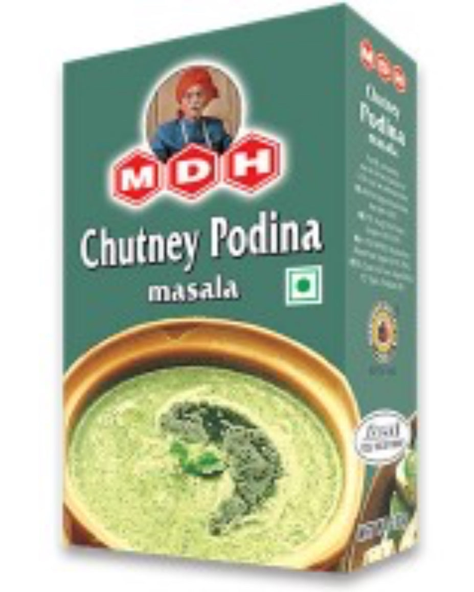 MDH CHUTNEY PODINA (Minze) MASALA - 100gm