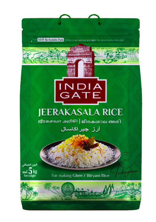 INDIA GATE JEERAKASALA REIS - 5kg