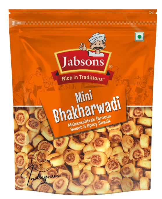 JABSONS BHAKHARWADI MINI - 160gm
