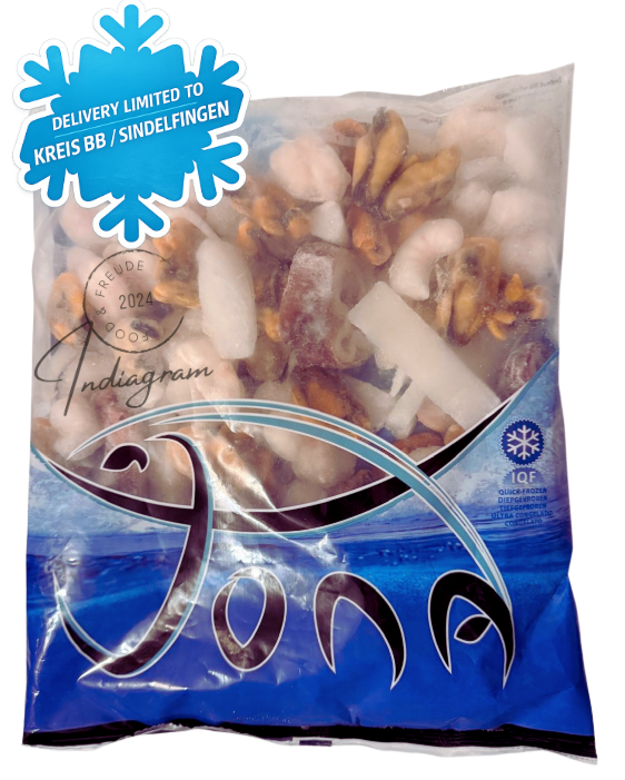 FROZEN JONA SEAFOOD MIX - 1 Kg