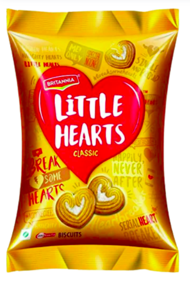 BRITANNIA LITTLE HEARTS- 75gm