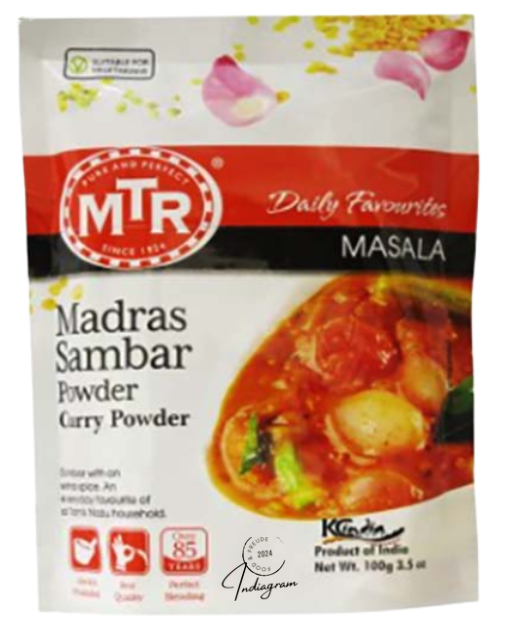 MTR MADRAS SAMBAR  PULVER - 100gm