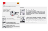 PRESTIGE ALUMINIUM POPULAR PLUS SVACHH COOKER (No Refund/No Guarantee) - 2Ltr.
