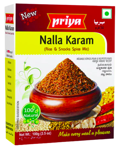 PRIYA NALLA KARAM - 100 gm