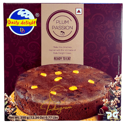DAILY DELIGHT PLUM PASSION CAKE - 350gm
