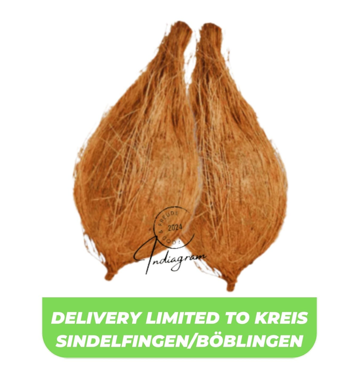 FRISCHES POOJA KOKOSNUSS (WITH HUSK) – 1 Stk