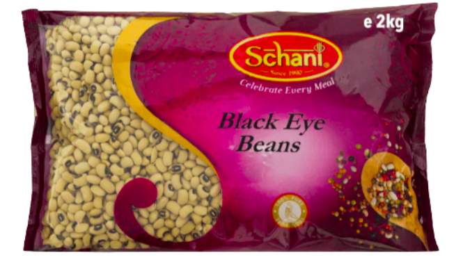 SCHANI SCHWARZÄUGIGE BOHNEN - 2Kg
