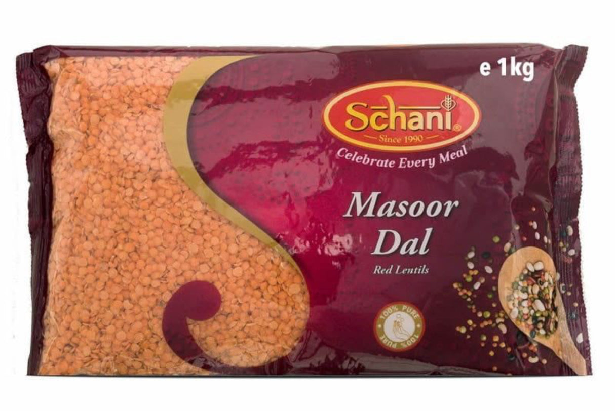 ROTE SCHANI-LINSEN (MASOOR DAL) – 1 kg