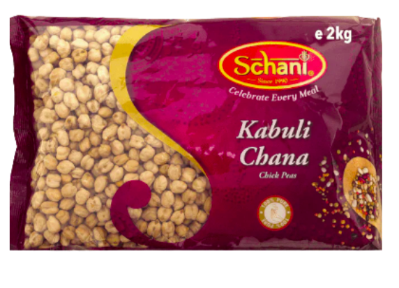 SCHANI KICHERERBSEN JUMBO - KABULI CHANA- 2KG
