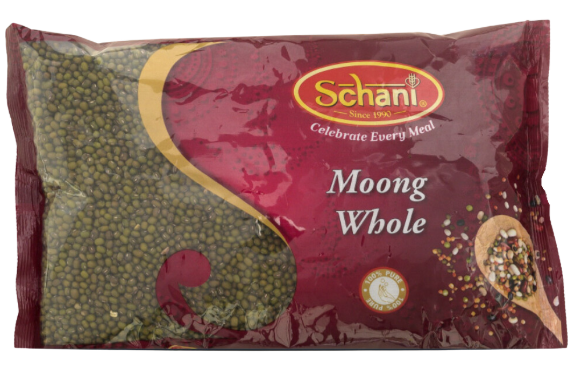 SCHANI GREEN MOONG WHOLE - 1Kg
