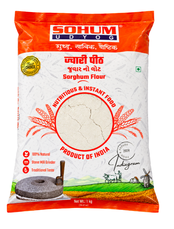 SOHUM JOWAR MEHL (SORGHUMMEHL) – 1 kg