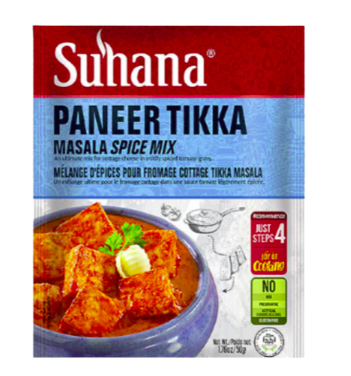 SUHANA PANEER TIKKA MASALA SPICE MIX - 50g