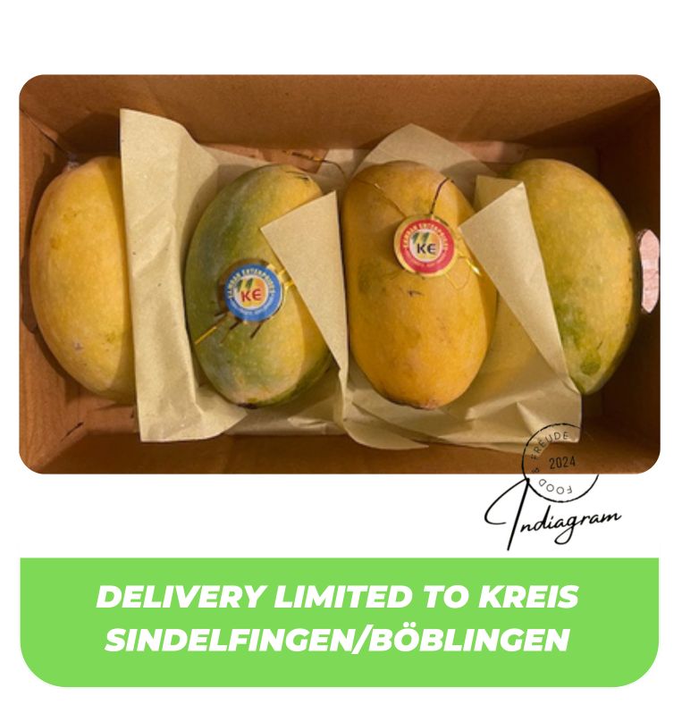 FRESH  SIMRAN HONEY MANGO BOX - (4Pcs/1Kg)