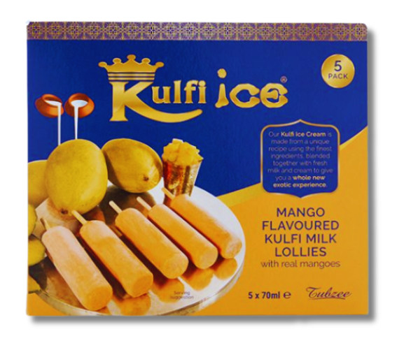 TUBZEE EIS MANGO 5er PACKUNG - 350ml