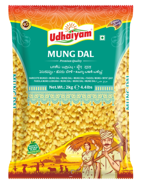UDHAIYAM GELBES GRAMM - 2KG