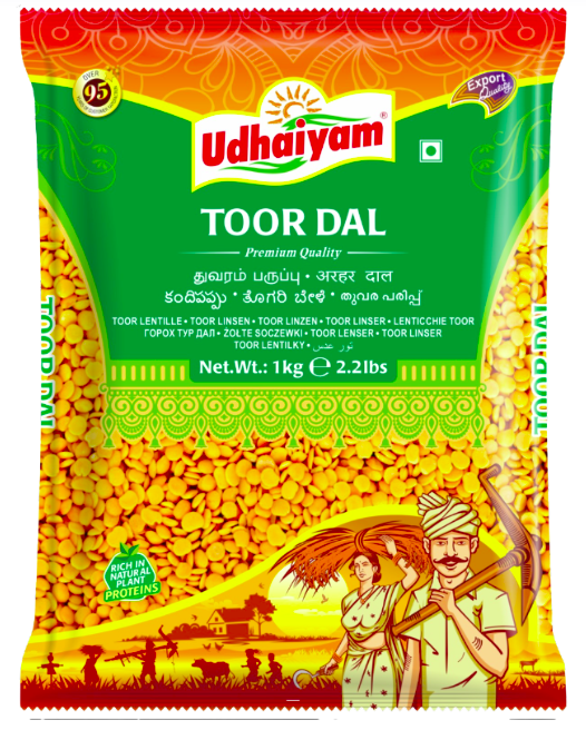 UDHAIYAM TOOR DAL - 1Kg
