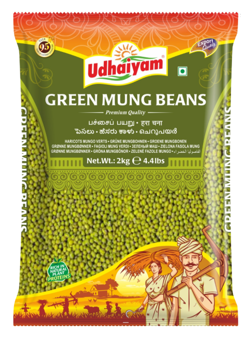 UDHAIYAM GRÜNE GRAMM - 2KG