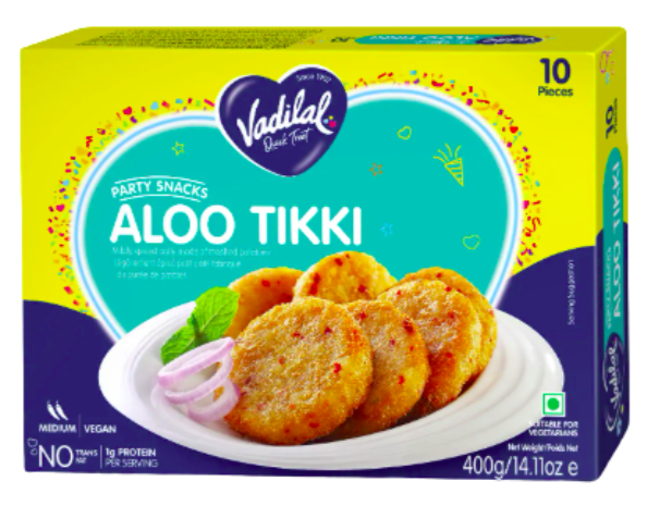 VADILAL ALOO TIKKI (FROZEN) - 400g