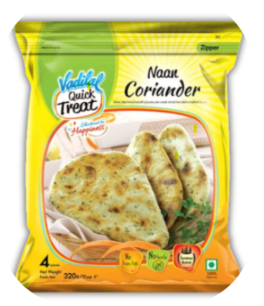 VADILAL CORIANDER NAAN  - 320gm
