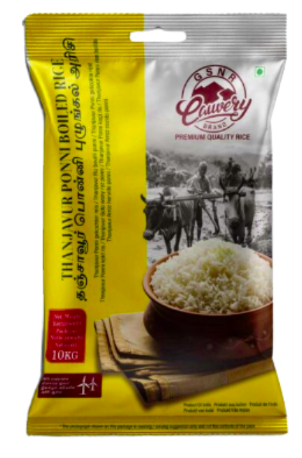 CAUVERY THANJAVUR PONNI BOILED RICE - 10kg