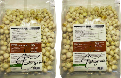 ETHNIC AAHAR - MAKHANA PLAIN - 100gm x 2 (BACHAT COMBO)