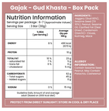 JABSONS GAJAK (GUD KAJU ROLLS + GUD KHASTA) - 175g each
